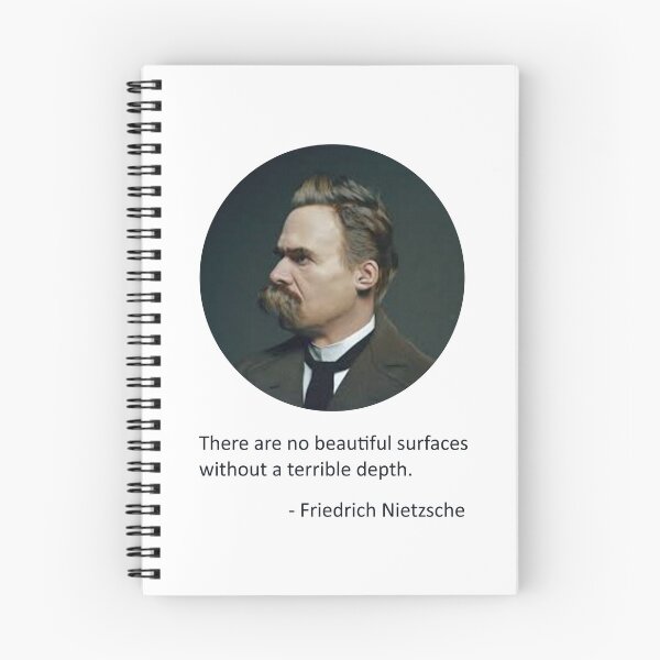 Item preview, Nietzsche quote designed and sold by MichaelEpp.