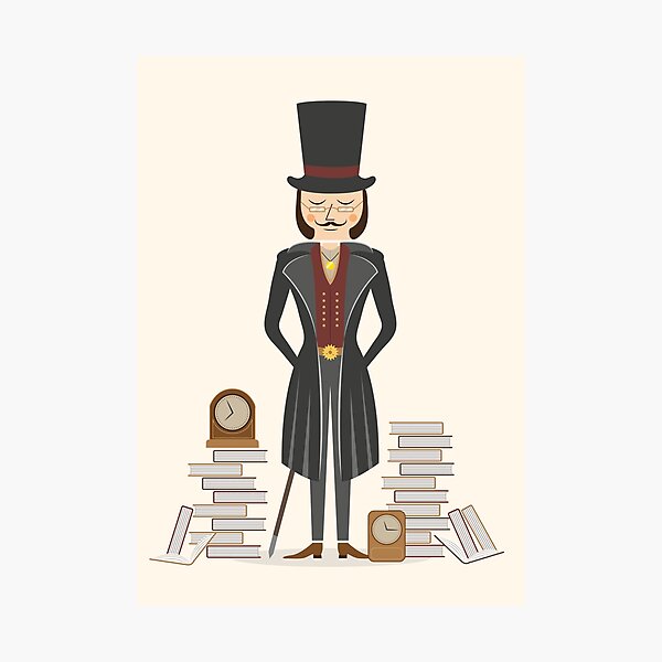 Item preview, Vintage Clockmaker Man designed and sold by thevectorhead.