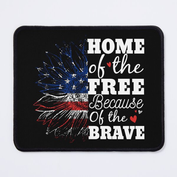 Item preview, 4th Of July Sunflower Home Of The Free Because Of The Brave designed and sold by ZimbomDesigner.