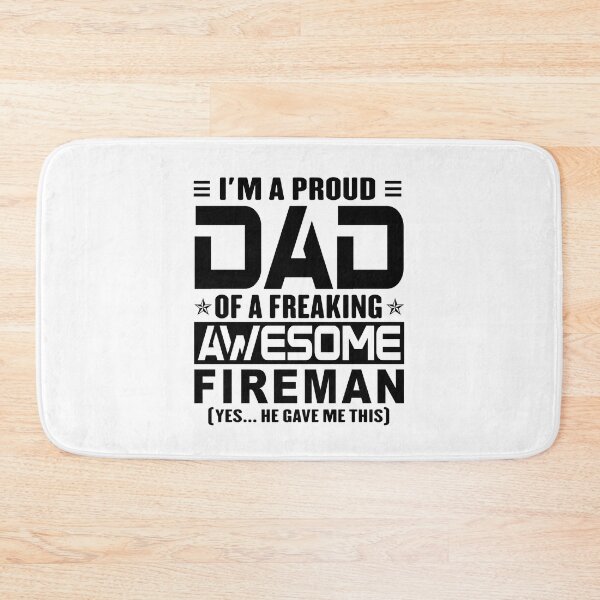 Item preview, I’m A Proud Dad Of A Freaking Awesome fireman, Funny Dad Shirt, Dad Of fireman Shirt, Dad Gifts, Christmas Gifts For Dad designed and sold by xlnv.