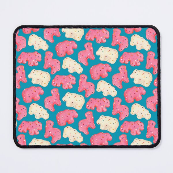 Item preview, Frosted Animal Cookies Pattern - Blue designed and sold by Kelly  Gilleran.
