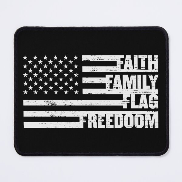 Item preview, Faith Family Flag Freedom American Flag designed and sold by Art by s2ray.