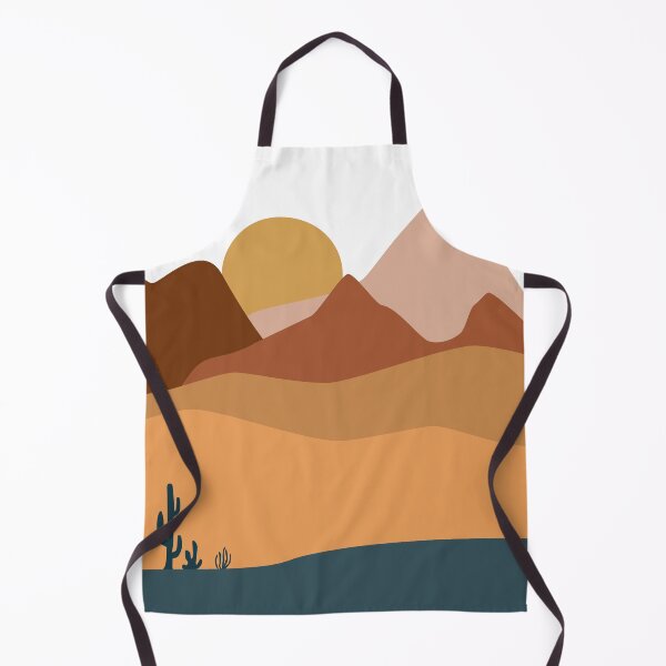 Item preview, Desert Terrain Sunset Landscape designed and sold by Old Urban Farmhouse Design Studio.