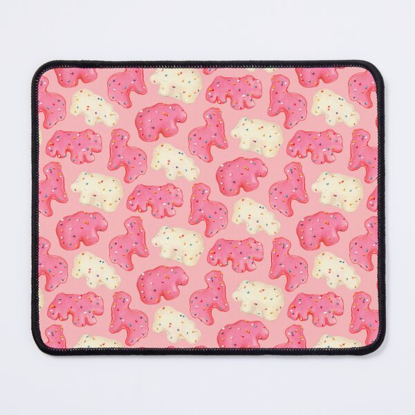 Item preview, Frosted Animal Cookies Pattern - Pink designed and sold by Kelly  Gilleran.