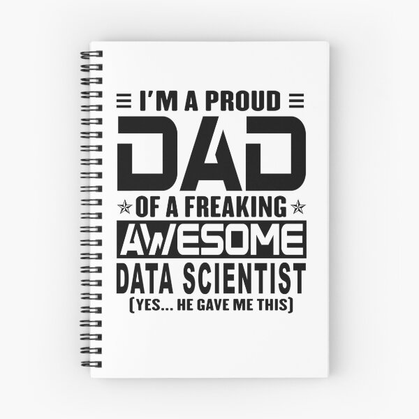 Item preview, I’m A Proud Dad Of A Freaking Awesome Data scientist, Funny Dad Shirt, Dad Of Data scientist Shirt, Dad Gifts, Christmas Gifts For Dad designed and sold by xlnv.