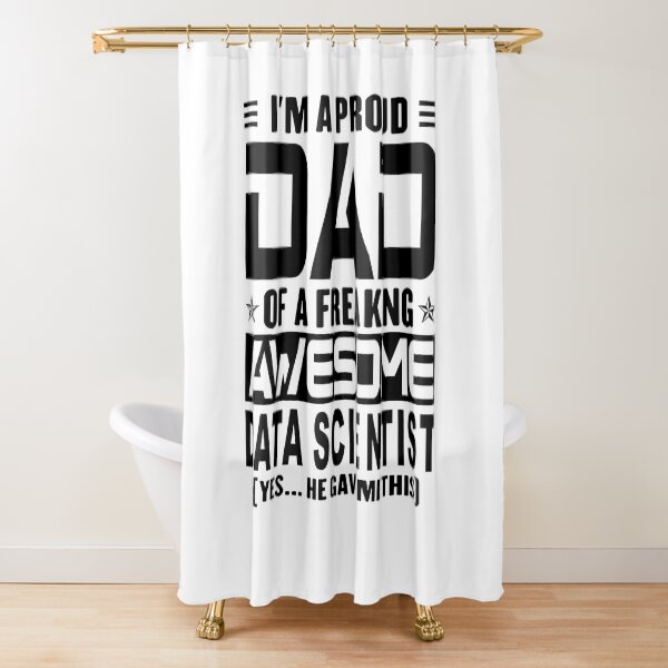 Item preview, I’m A Proud Dad Of A Freaking Awesome Data scientist, Funny Dad Shirt, Dad Of Data scientist Shirt, Dad Gifts, Christmas Gifts For Dad designed and sold by xlnv.