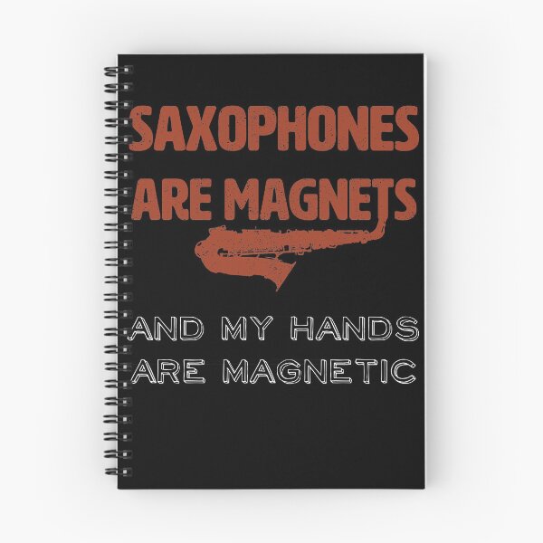 Item preview, Saxophones are magnets | saxophone player | saxophonist designed and sold by Gregg Brinkerhoff.