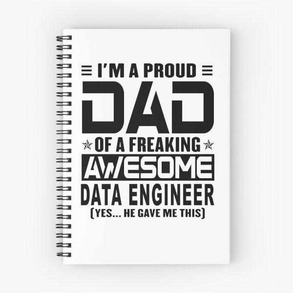 Item preview, I’m A Proud Dad Of A Freaking Awesome Data engineer, Funny Dad Shirt, Dad Of Data engineer Shirt, Dad Gifts, Christmas Gifts For Dad designed and sold by xlnv.