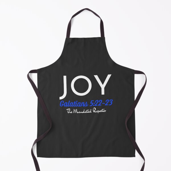 Item preview, The Fruit of The Spirit Joy - Dark Gray and White designed and sold by TheReporter1.