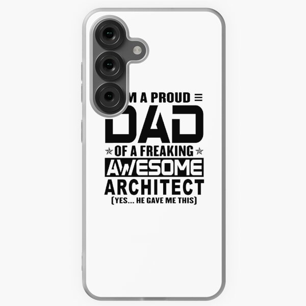 Item preview, I’m A Proud Dad Of A Freaking Awesome architect, Funny Dad Shirt, Dad Of architect Shirt, Dad Gifts, Christmas Gifts For Dad designed and sold by xlnv.