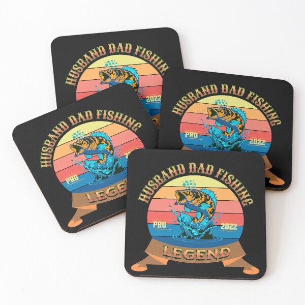 Item preview,  HUSBAND DAD FISHING LEGEND  VINTAGE SUNSET designed and sold by Affyboss6.