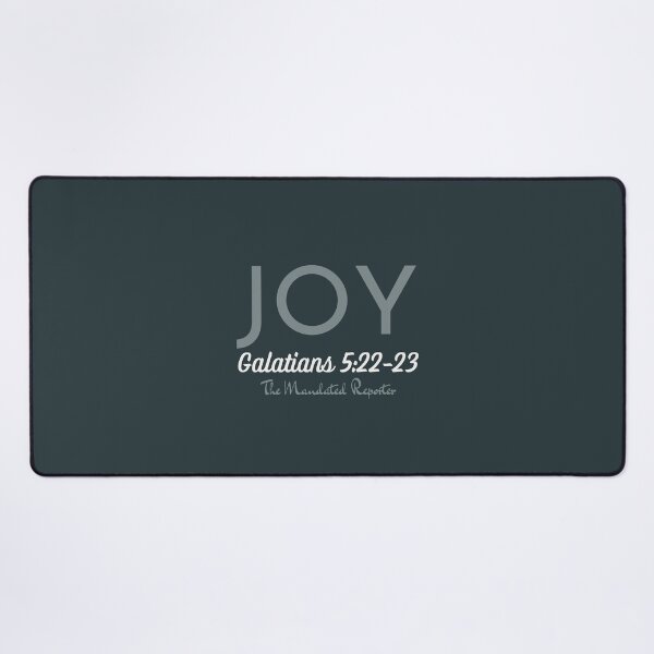 Item preview, The Fruit of The Spirit Joy - Dark Blue and Gray designed and sold by TheReporter1.