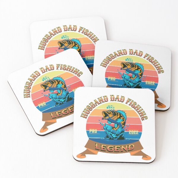 Item preview,  HUSBAND DAD FISHING LEGEND  VINTAGE SUNSET designed and sold by Affyboss6.