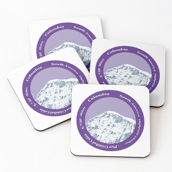 Item preview, Colombia South America Highpoints designed and sold by janraydesigns.