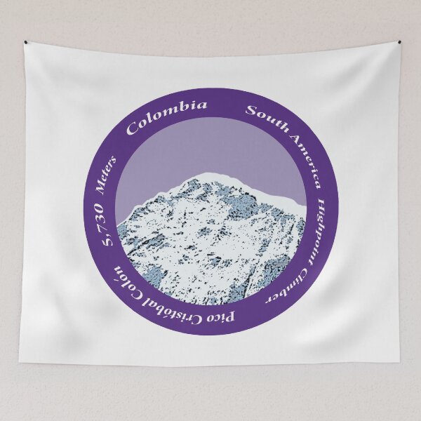 Item preview, Colombia South America Highpoints designed and sold by janraydesigns.