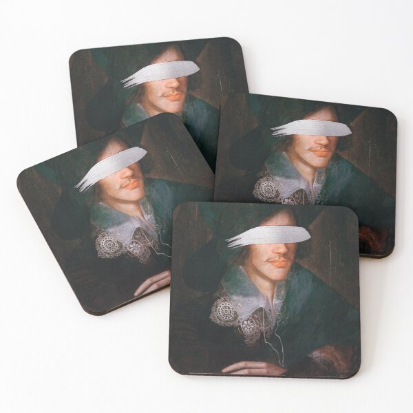 Item preview, Dark Academia John Donne Silver Portrait  designed and sold by iliketeas.