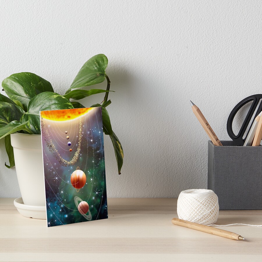 Item preview, Art Board Print designed and sold by UnityVerse.