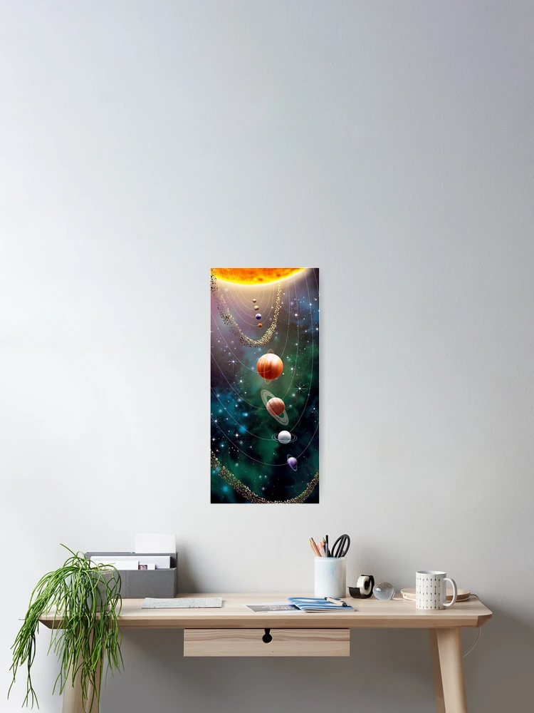 Thumbnail 2 of 3, Poster, The Solar System designed and sold by UnityVerse.