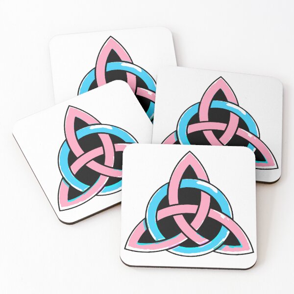Item preview, Transgender Triquetra designed and sold by IBD-HOUS.