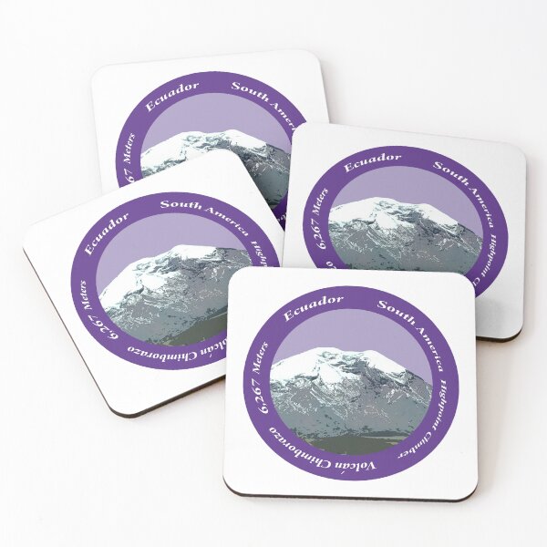 Item preview, Ecuador South America Highpoints designed and sold by janraydesigns.