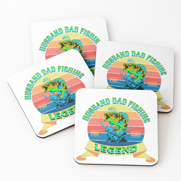 Item preview,  HUSBAND DAD FISHING LEGEND  VINTAGE SUNSET designed and sold by Affyboss6.