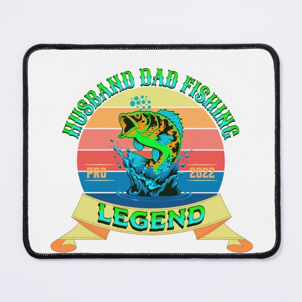 Item preview, HUSBAND DAD FISHING LEGEND VINTAGE SUNSET designed and sold by Affyboss6.