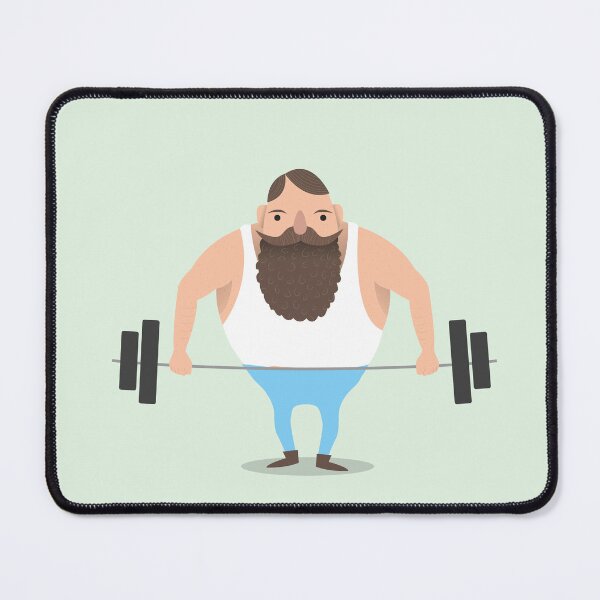 Item preview, Weight Lifter Man designed and sold by thevectorhead.