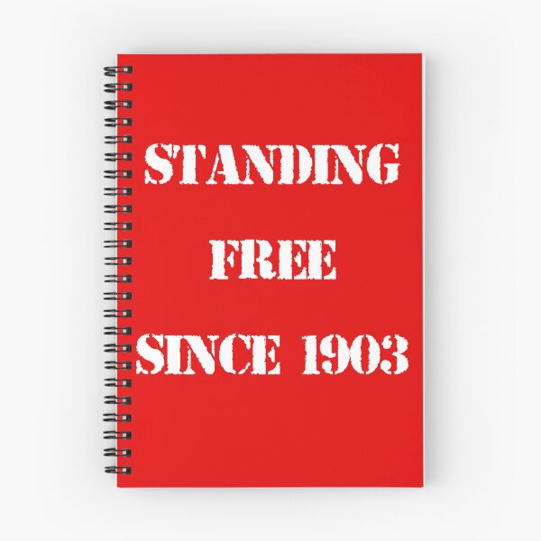 Artikelvorschau, Stand Free Dons Rot Weiß Retro entworfen und verkauft von ModSupporters.
