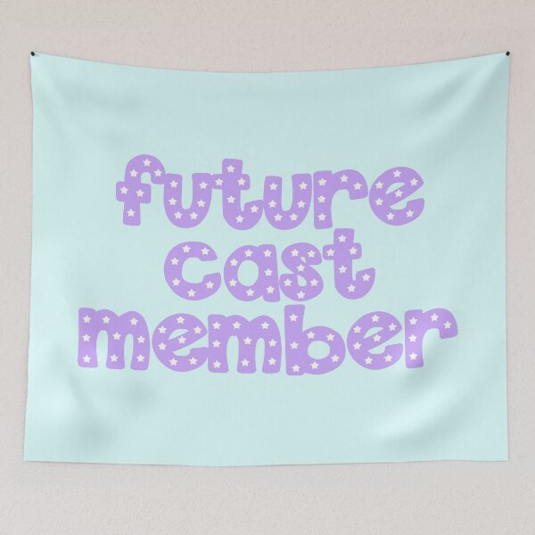 Item preview, Future Cast Member Purple  designed and sold by samantha brachman.