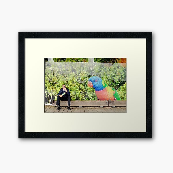 Hope you are going to share that... Framed Art Print