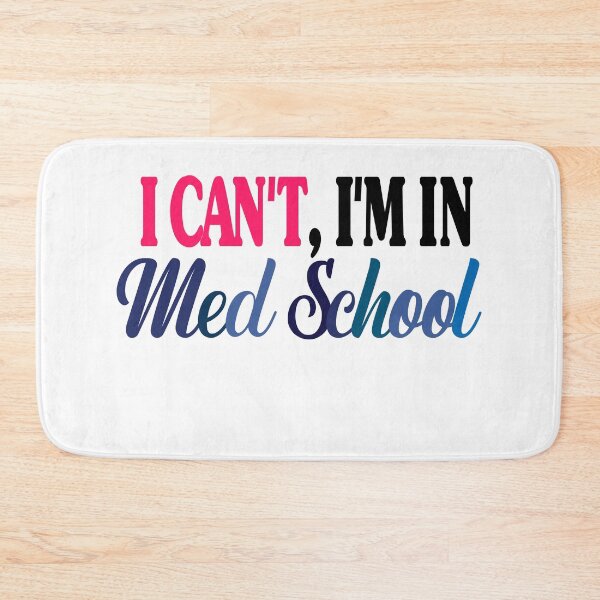 Item preview, I Can't I'm In Med School, funny Medical Student sticker designed and sold by Morja2015.