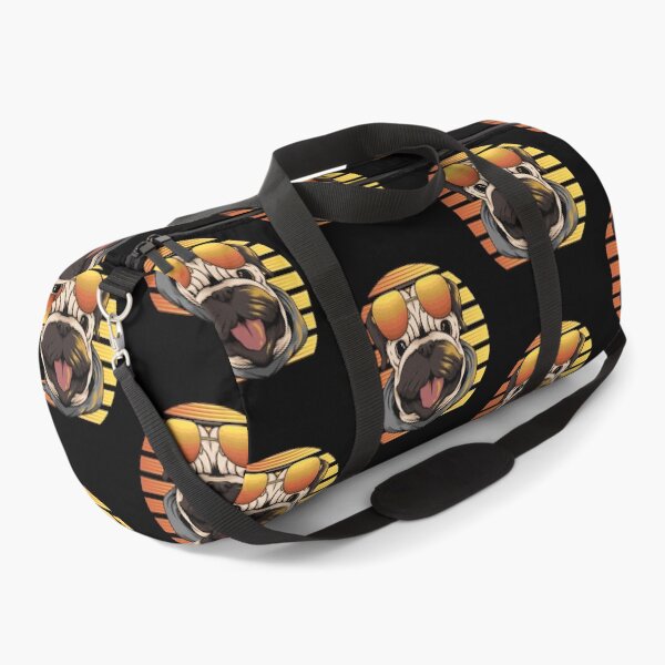 Item preview, Pug Dog with Retro Sunset designed and sold by Peter Stawicki.