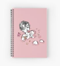 Pink Contemplation Spiral Notebook