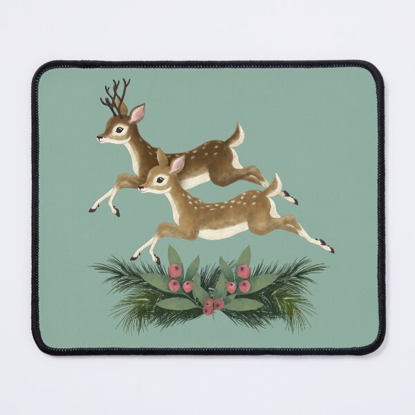 Item preview, winter deer // repeat pattern designed and sold by lauragraves.