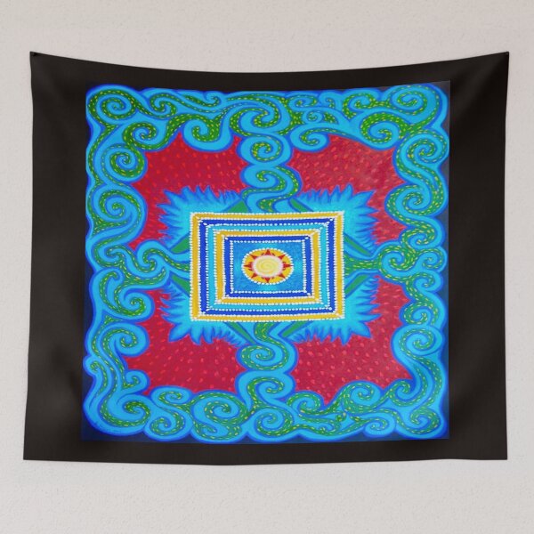 Item preview, Meditation, mandala design, spiritual evolution art designed and sold by ChloeShalini.