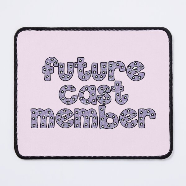 Item preview, Future Cast Member Purple Glitter designed and sold by samantha brachman.