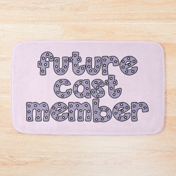 Item preview, Future Cast Member Purple Glitter designed and sold by samantha brachman.
