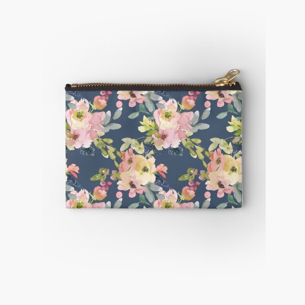 Item preview, BLUE FLORAL WATERCOLOR designed and sold by alastres.