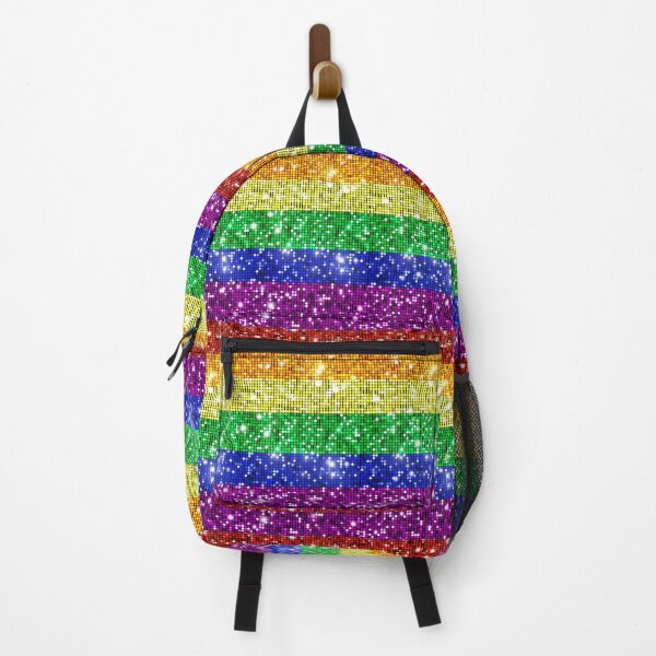 Item preview, Diamond Bling Gay Pride Flag designed and sold by Dolls X Beauty.