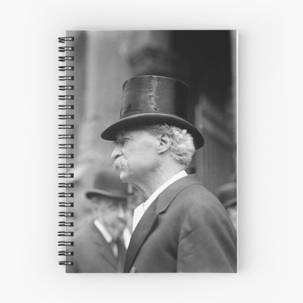 Item preview, Mark Twain Wearing A Top Hat designed and sold by warishellstore.