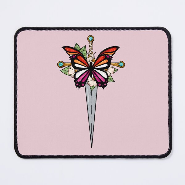 Item preview, Lesbian Butterfly Sword  designed and sold by Twisted-Giraffe.