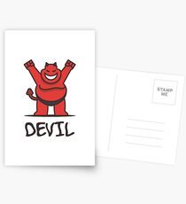 Red Devil Postcards