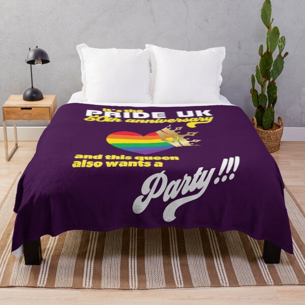 Item preview, It's the Pride UK 50th anniversary, and this queen also wants a party designed and sold by StencilMyst ..