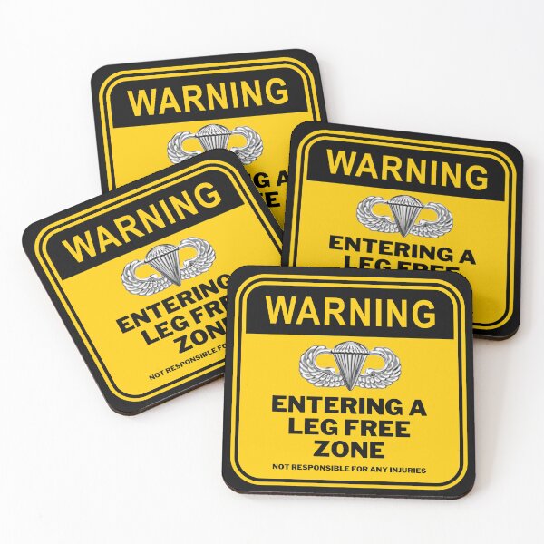 Item preview, Warning Entering a Leg Free Zone designed and sold by dome5150.