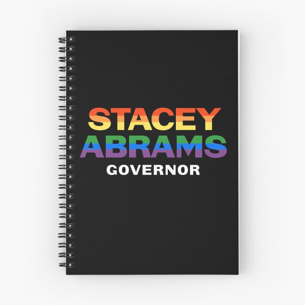Item preview, Stacey Abrams 2026 Georgia Governor LGBT Gay Pride Rainbow  designed and sold by YikesForever.