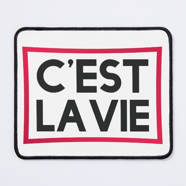 Item preview, C'est La Vie Paris Awesome French Quotes  designed and sold by YerrouDesing.