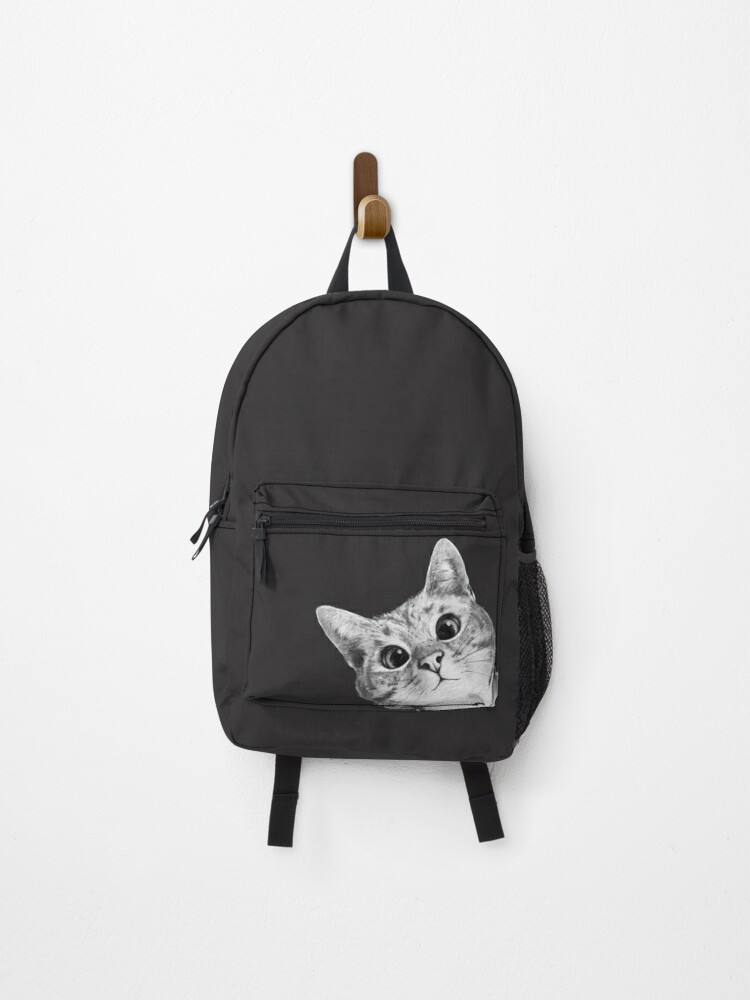 black cat backpack