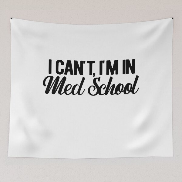 Item preview, I Can't I'm In Med School Gift Funny Future Doctor Saying T-Shirt designed and sold by Morja2015.