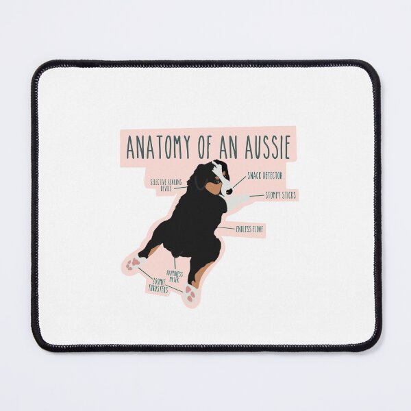 Item preview, Anatomy of an Aussie - Black Tri designed and sold by cierragrange.