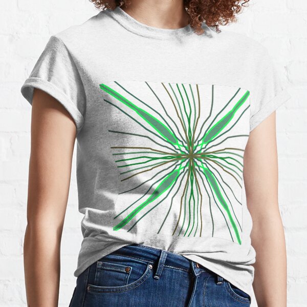 Green Hue Classic T-Shirt